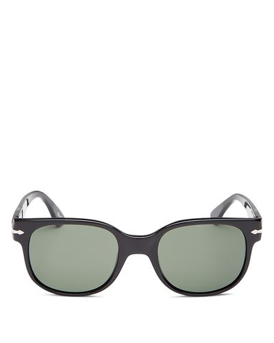 Persol Persol Unisex Square Sunglasses, 51MM