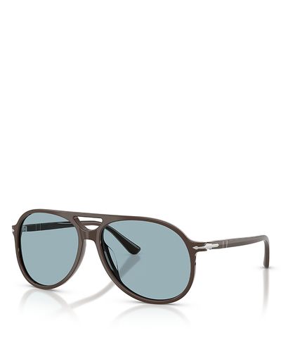 Persol Persol Walter Aviator Sunglasses, 60mm