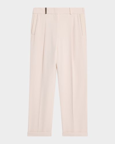 Peserico Cropped Tech Trousers