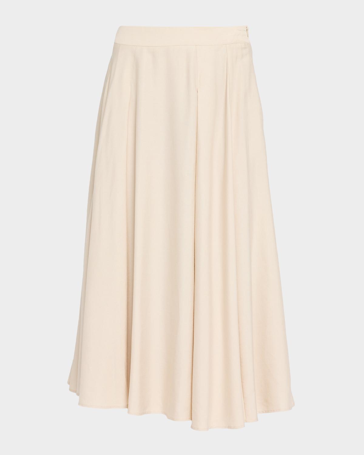 Peserico Fluid A-Line Midi Skirt