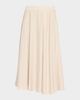 Peserico Fluid A-Line Midi Skirt