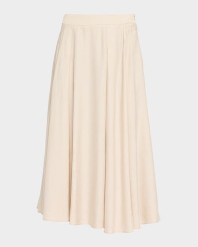 Peserico Fluid A-Line Midi Skirt