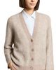 Peserico Peserico Alpaca Wool Blend Cardigan with Sequin Yarn - 4