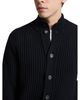 Peserico Peserico Cable Knit Extra Fine Wool Button Cardigan Sweater - 3