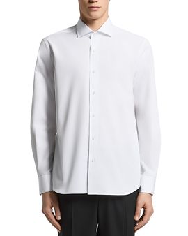 Peserico Peserico Classic Spread Collar Cotton Poplin Shirt