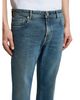 Peserico Peserico Cotton Blend Denim Straight Leg Jeans in Galaxy Blue - 5