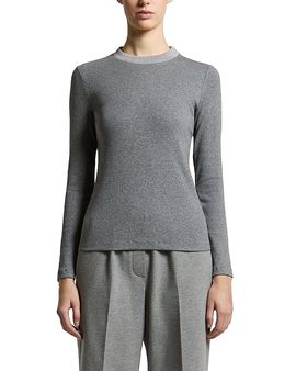 Peserico Peserico Cotton Stretch Micro Rib Top