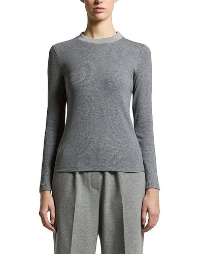 Peserico Peserico Cotton Stretch Micro Rib Top