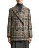 Peserico Peserico Double Breasted Check Boucle Coat - 1