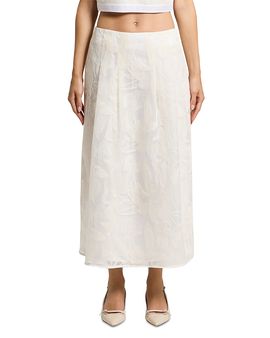 Peserico Peserico Embroidered Midi Skirt