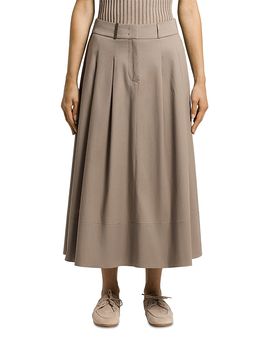 Peserico Peserico Flared Midi Skirt