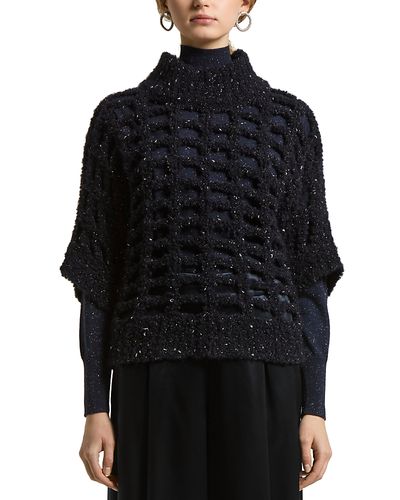 Peserico Peserico Knitted Mock Neck Sweater