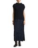 Peserico Peserico Merino Wool & Crepe de Chine Combo Dress - 2