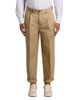 Peserico Peserico Relaxed Fit Wide Leg Pleated Trouser Pants - 1