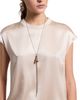 Peserico Peserico Satin Cap Sleeve Tee - 3