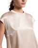 Peserico Peserico Satin Cap Sleeve Tee - 4