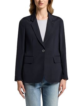 Peserico Peserico Single Breasted Crepe de Chine Blazer