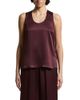 Peserico Peserico Textured Satin Scoop Neck Top - 1