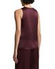 Peserico Peserico Textured Satin Scoop Neck Top - 2