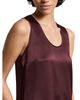 Peserico Peserico Textured Satin Scoop Neck Top - 3
