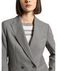 Peserico Peserico Tropical Bi Stretch Worsted Wool Woman Double Breasted Blazer Jacket - 4