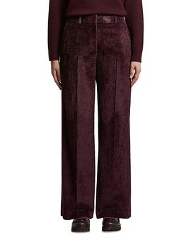 Peserico Peserico Wet Effect Corduroy Palazzo Pants