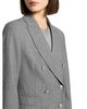 Peserico Peserico Woman Double Breasted Blazer Jacket in Stretch Wool Viscose Lurex Micro Pied de Poule - 4