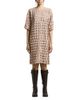 Peserico Peserico Woman Dress in Embroidered Fringed Chiffon - 1