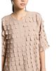 Peserico Peserico Woman Dress in Embroidered Fringed Chiffon - 3
