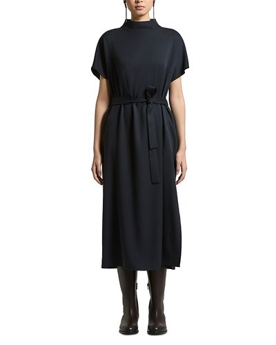 Peserico Peserico Woman Dress in Peachskin Pure Tencel Flowy Twill