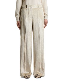 Peserico Peserico Woman Palazzo Pants in Fluid Stretch Viscose 7 Wales Corduroy