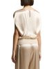 Peserico Peserico Woman Shirt in Shiny Viscose Satin with Tricot Details - 3
