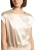 Peserico Peserico Woman Shirt in Shiny Viscose Satin with Tricot Details - 4