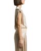 Peserico Peserico Woman Shirt in Shiny Viscose Satin with Tricot Details - 5