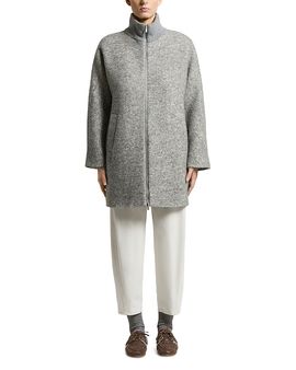 Peserico Peserico Wool & Alpaca Blend Boucle Micro Sequin Jacket