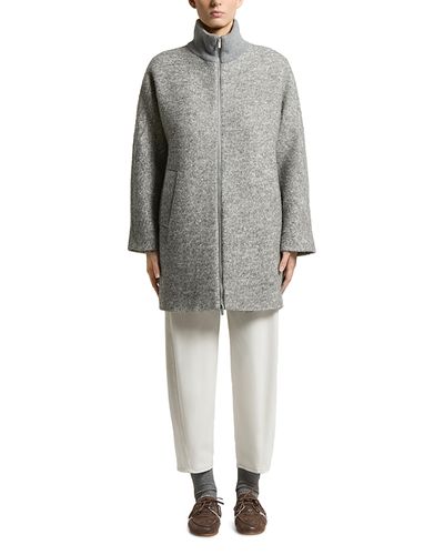 Peserico Peserico Wool & Alpaca Blend Boucle Micro Sequin Jacket