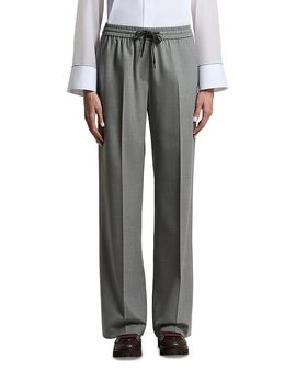 Peserico Peserico Wool Blend Flannel Straight Pants