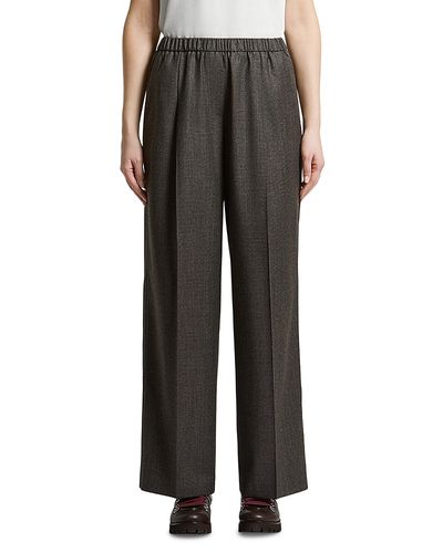 Peserico Peserico Wool Blend Flannel Wide Pants
