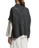 Peserico Peserico Wool Blend Turtleneck Cape Sweater - 2