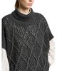 Peserico Peserico Wool Blend Turtleneck Cape Sweater - 4