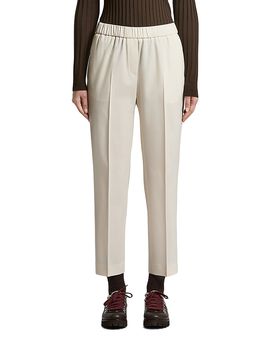 Peserico Peserico Wool Stretch Gabardine Ankle Pants