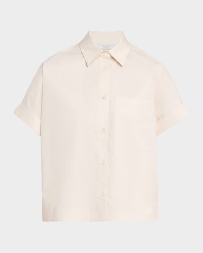 Peserico Stretch Cotton Sateen Shirt