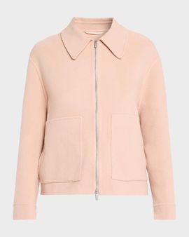 Peserico Wool-Cashmere Zip Jacket