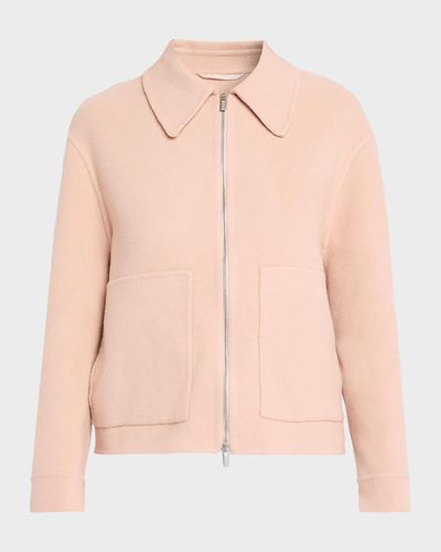Peserico Wool-Cashmere Zip Jacket