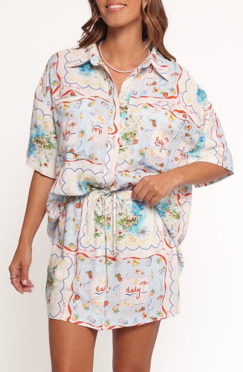 Petal & Pup Petal & Pup Abella Short Sleeve Button-Up Shirt