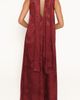 Petal & Pup Petal & Pup Aeryn V-Neck Scarf Maxi Dress - 2