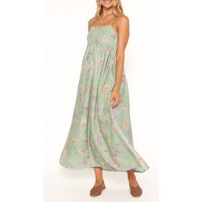 Petal & Pup Petal & Pup Alyah Floral Eyelet Maxi Dress