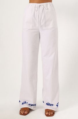 Petal & Pup Petal & Pup Amalia Linen Drawstring Pants