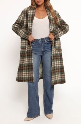 Petal & Pup Petal & Pup Anika Plaid Coat