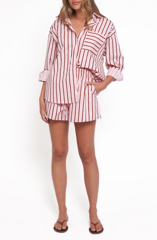 Petal & Pup Petal & Pup Ashlyn Striped Cotton 2-Piece Shorts Set